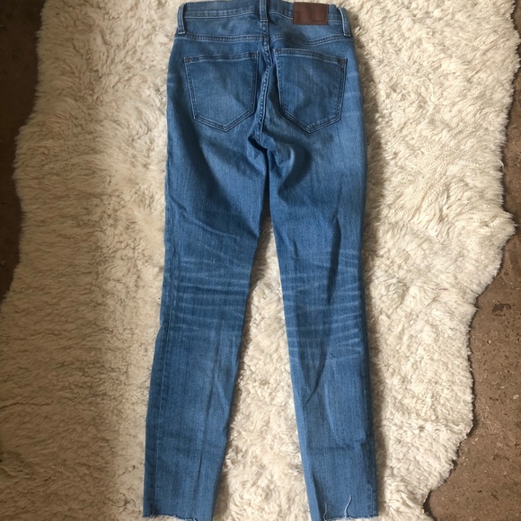 Madewell 9" High-Rise Skinny Jeans: Seamed Step - Picture 6 of 6